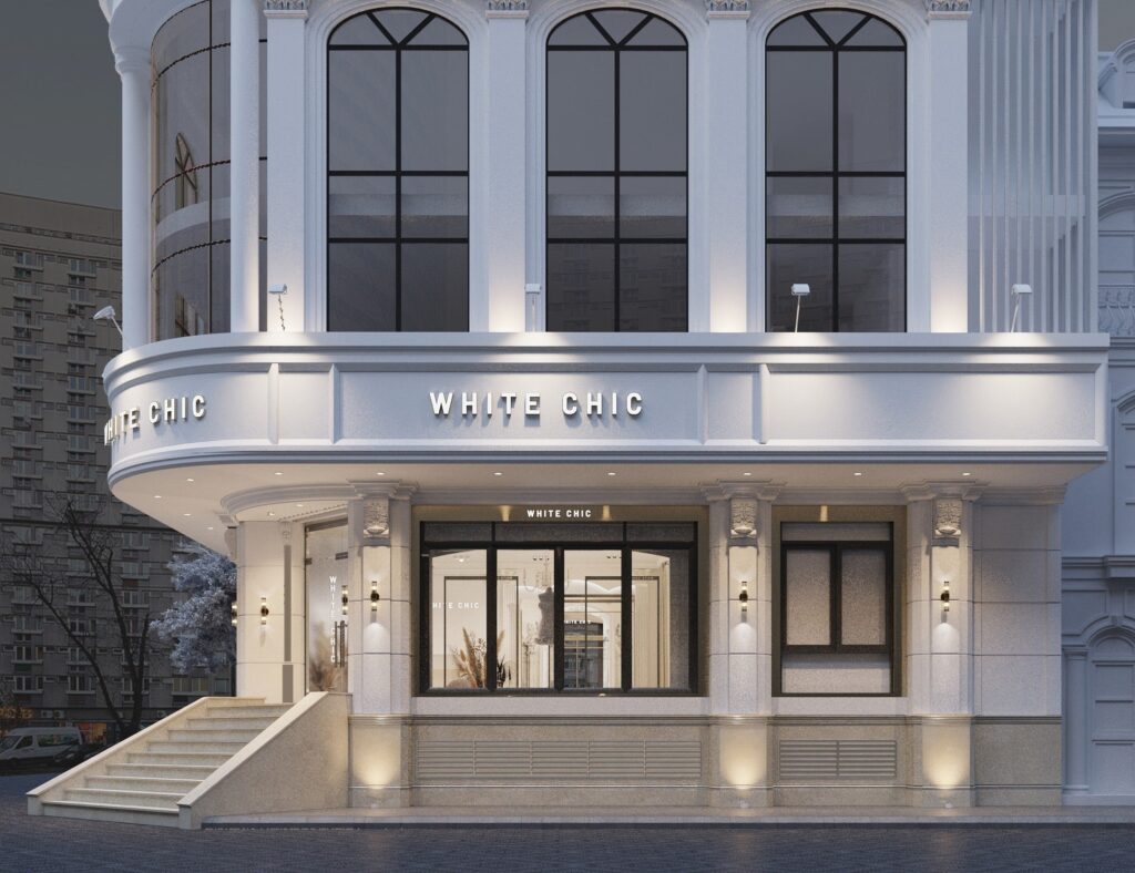 White Chic x CompA Design